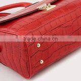 2016 Newest Red Ladys pu Bag Women Handbag in China thumbnail-3