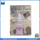 Retro Statue of Liberty Wallet Stand PU Leather Case for iPad Pro