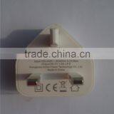 BRAND NEW UK PLUG AC ADAPTER A85-501000 5V 1A With USB Port for Cellphone Use thumbnail-5