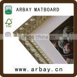 Wholesale White Mats + Golden Frame Art Chart Paper Decoration Photo Paper thumbnail-2