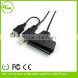 USB 2.0 TO SATA 22PIN Adapter Communication Cables for 2.5inch PP Box