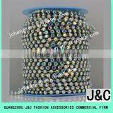 SS28 ab Color Shinny Rhinestone Cup Chain
