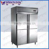1000L 4 Doors Stainless Steel Commercial Kitchen Refrigeration Equipment thumbnail-1