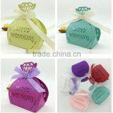 Unique Laser Cut Wedding Favor Boxes Custom Made --any Color thumbnail-1