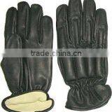 Leather Police Gloves