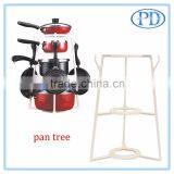 Kitchen Pan Organizer Pan Rack Pantree Cookware Organizer