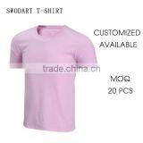 2016 Customized Design Pink Without Logo Shirt T-shirts Low Quantity Orders t Shirts Sports Shirt Training T-shirt thumbnail-1