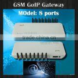 Hot 8 port voip gateway! gsm goip 8 gateway,voip mobile dialer