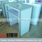 Hot sale Aluminum Reception Desk for Exhibition display