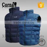 2015 Fashionable High Quality Eur Standard 100% Breathable Polyester Men Colorful Quilted Vest for Wholesales thumbnail-2