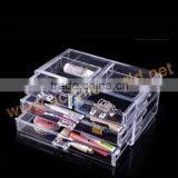 Acrylic Custom Acrylic Cosmetic Display Stand/acrylic Makeup Display Drawers