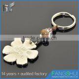 Wholesale Fashionable Metal Snowflake Keychain Cheap for Sale thumbnail-5