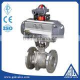China Supplier DN25 Flange 304 Stainless Steel Ball Valve thumbnail-1
