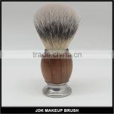 Handmade Synthetic Hair Wooden Handle Men Shaving Brush Beard Brush Shaving Stand thumbnail-3