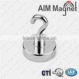 1 Inch Diamter 25lb Neodymium Magnetic Hook thumbnail-1