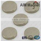 N48 Nickel D15x1mm Neodymium Disc Magnets thumbnail-1
