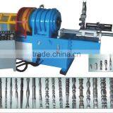 metal stainless steel round pipe embossing machine