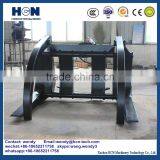 HCN BM06 5tons Wheel Loader Attachmen Wood Grab Grapple thumbnail-5