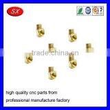 Customized Gold Plating Precision Cnc Turning Parts Electronic Cigarette Adaptors Parts thumbnail-3