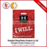 Cheap Shopping Die Cut Punch Handle Plastic Bag Wholesale thumbnail-1