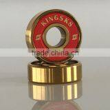 Golden Titanium ZrO2 Ceramic Electric Skateboard Bearings, Electric Skateboard thumbnail-4