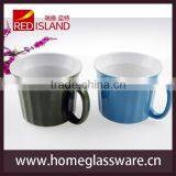 Wide-mouth Soup & Cereal Ceramic Coffee Mugs New Design thumbnail-1
