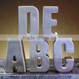 Concrete or Cement Homewares Christmas Decoration Concrete Alphabet thumbnail-1