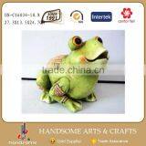 8.5 Inch Resin Outdoor Garden Decoration Pair Frog Sculpture Animal Statues thumbnail-4