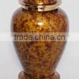 New Antiuqe Finished Brass Metal Urns thumbnail-1