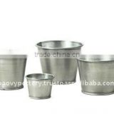 AAA Galvanized zinc pot, Zinc Pot Planter, zinc planter for gardening and household