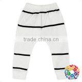 White Black Grid Elastic Waist Harem Pant Baby thumbnail-3