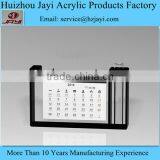 2017 Jayi Acrylic Creative Desk Calendar, Standing Desk Calendar With Flower Vase