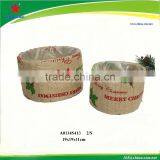 Jute Christmas Basket for Candy Packing thumbnail-1