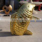 Fiberglass Golden Fish Sculpture thumbnail-4