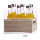 500ml Glass Juice Bottle Set thumbnail-1