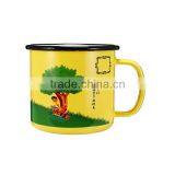 OEM High Quality Enamel Mug/ Camping Mug thumbnail-4