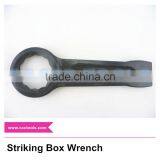 High Quality 45# Steel Slugging Ring Spanner,size 90mm 40 CR Striking Box Wrench,Hammer Ring Spanner thumbnail-1