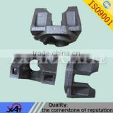 CNC machining parts ductile iron material of construction engineering fittings parts fastener
