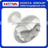 3 Pcs Veined Butterfly Cake Mold Sugarcraft Fondant Cookie Plunger Cutters Decorating Kit thumbnail-3