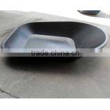 4CUFT 58 Liter Black PP HDPE Poly Tray for Wheelbarrow thumbnail-2