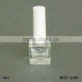 6ml Square Glass Vintage Nail Polish Bottles Mini Size Personalized Nail Polish Bottles thumbnail-1