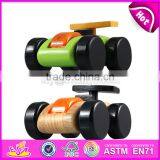 High Quality Natural Wood Toy Trucks Educational Toys for Toddlers W04A051 thumbnail-4