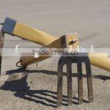 Garden Tool--Stainless Steel Hoe With Solid Wood Handle thumbnail-5