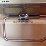 Bath Hardware Factory Supply Stainless Steel Roll Paper Rack (with Cover ) thumbnail-4