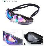 Swim Glasses for Adult Water-proof Colored Lens One Piece Swiming Goggles thumbnail-2