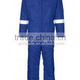 Customized Manufacture Fire Retardant Industrial Ultrasoft Workwear Uniform Reflective Tape Overalls thumbnail-6