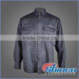 Two Tone Cotton Flame Resistant Shirt With High Visibility Tape thumbnail-1