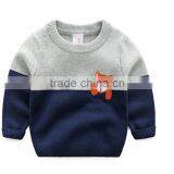 Hot Sale Boutique Cotton Knit Children Clothing Pullover Kids Sweater thumbnail-4