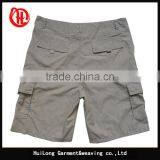 Apparel Men Outdoor Comfortable Solid Cargo Shorts thumbnail-2