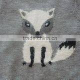 100% Cotton Long Sleeve Child Sweater With Fox Pattern (BKNB5354) thumbnail-4